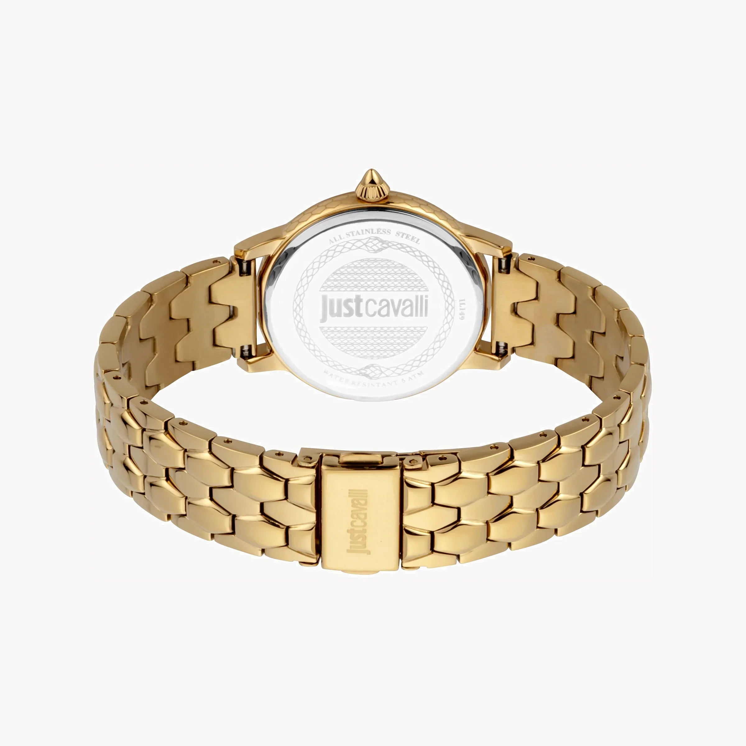 Just Cavalli Women's Gold Watch, Champagne Dial | Jc1l149m0045