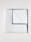 Pochette in seta tinta unita