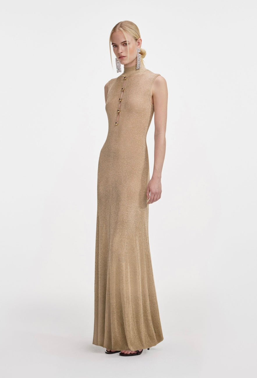 Lurex Maxi dress