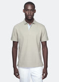 Polo piquet 100% cotone con colletto a contrasto