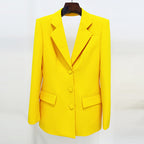 Unique Designer Sexy Backless Blazer for Women Runway Designer Elegant Black Jacket Autumn New in Outwears