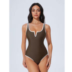Backless one-piece swimsuit