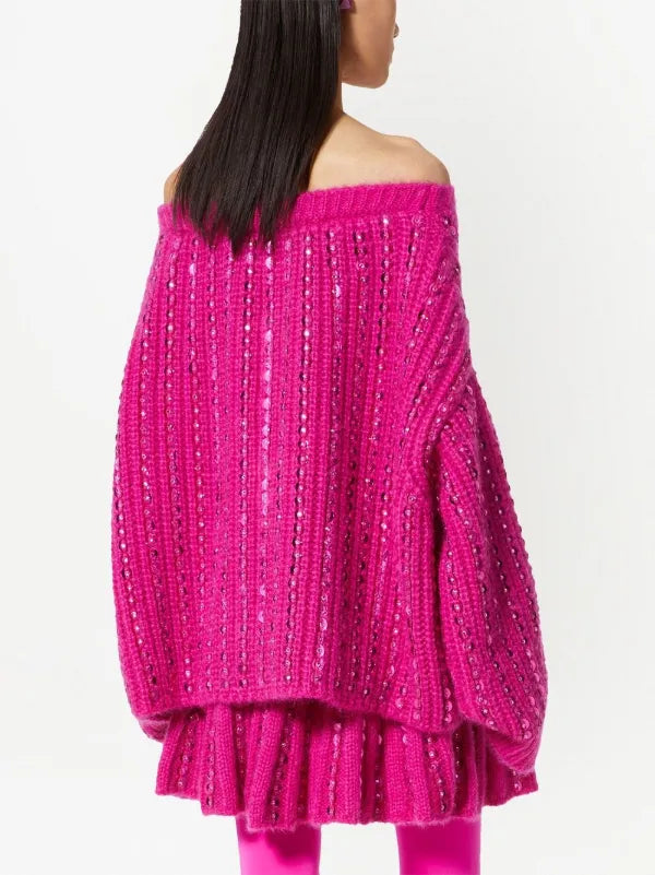 Sequin Knit Mini