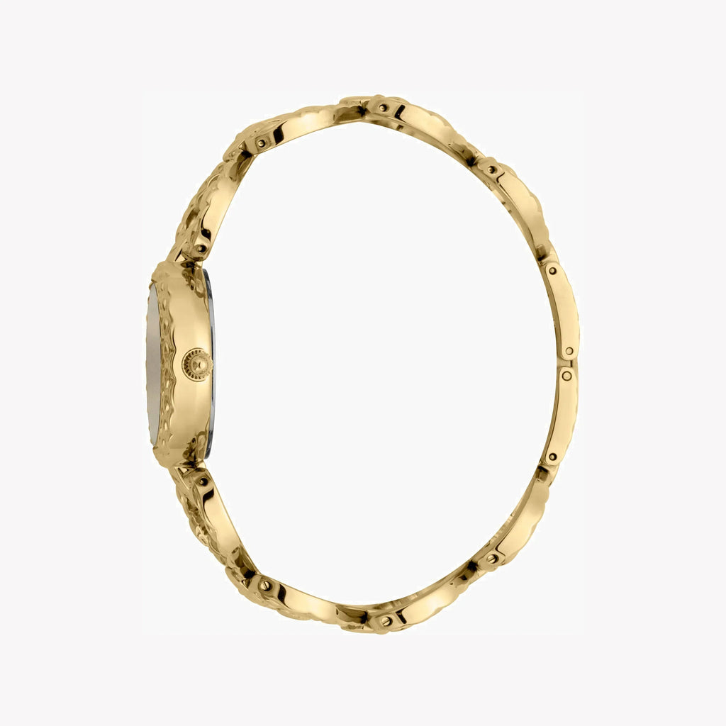 Just Cavalli Women's Gold Stainless Steel Watch, White Dial | Jc1l132m0025