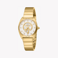 Just Cavalli Women's Gold Watch, Silver Dial | Jc1l329m0055