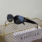 Fashion Vintage Cat Eye Sunglasses Women Men Luxury Brand Designer Popular Travel Small Frame Sun Glasses Sexy Ladies UV400