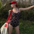 Women's One-Piece Bikini with Triangular Cut Swimwear