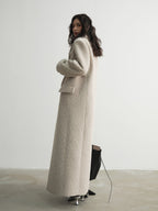 Maxi wool coat