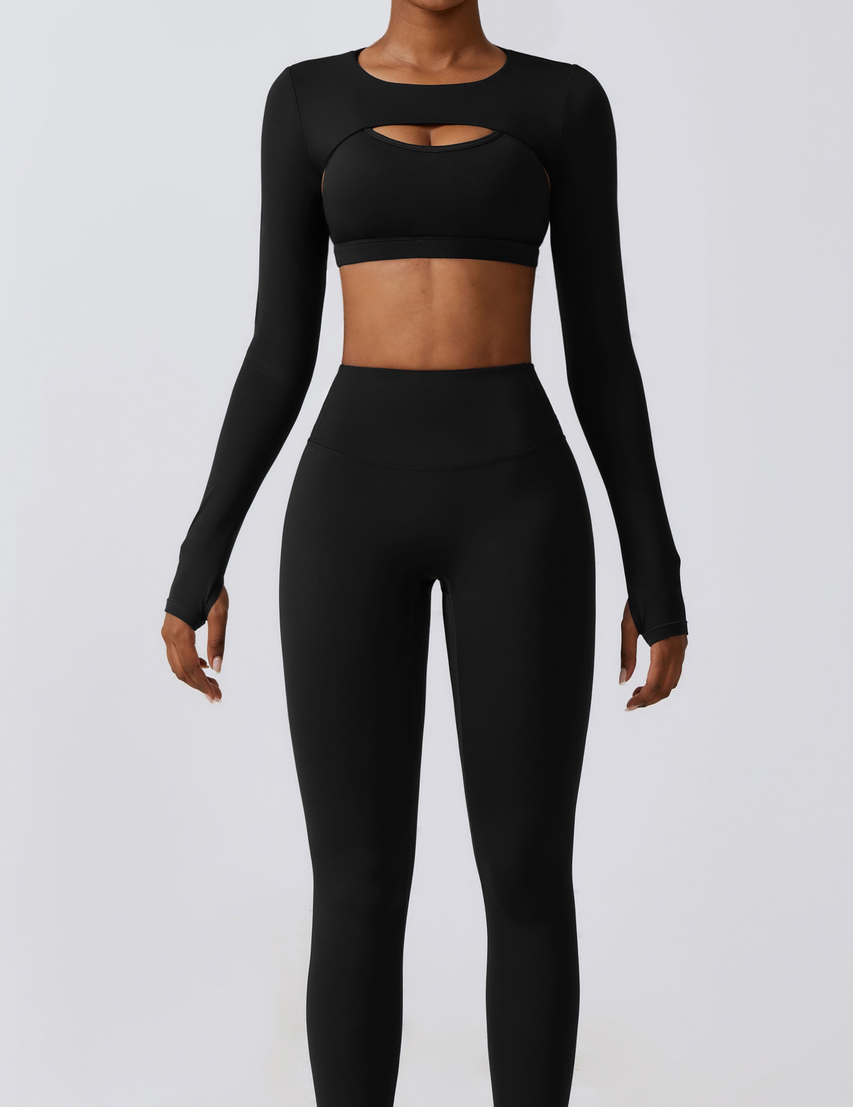 Hot Set: Shrug, Bra and Leggings
