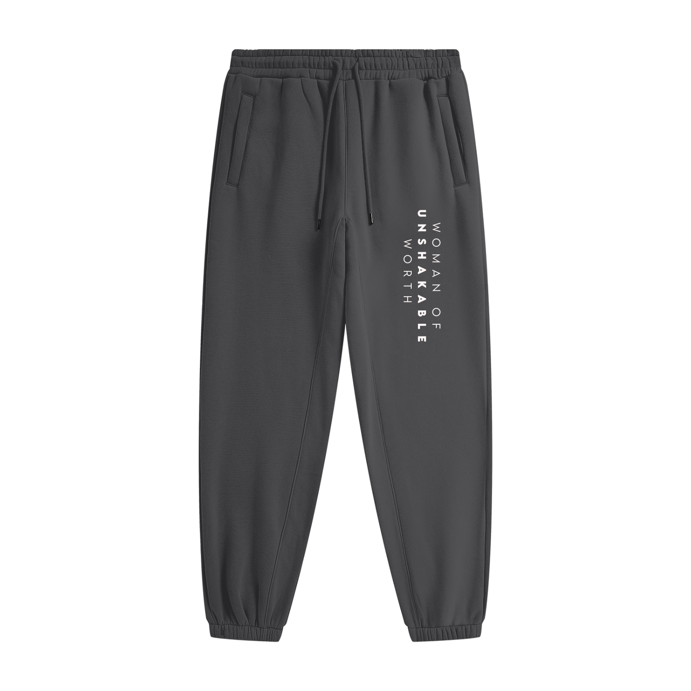 woman of unshakable worth Fleece Joggers