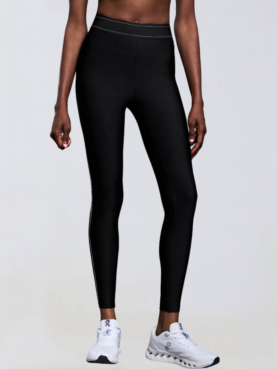 Contrast Waist Sculpt Leggings