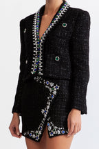 Crystal Tweed Blazer