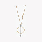 Just Cavalli Necklace, Gold & Silver Finish