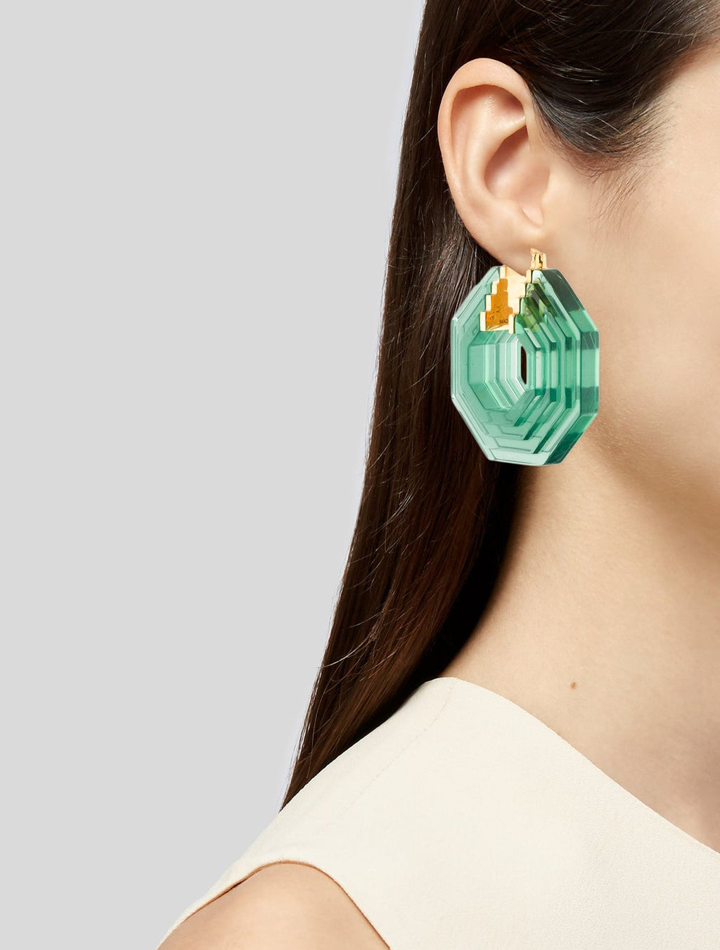 Geometric Goth Boho Earrings