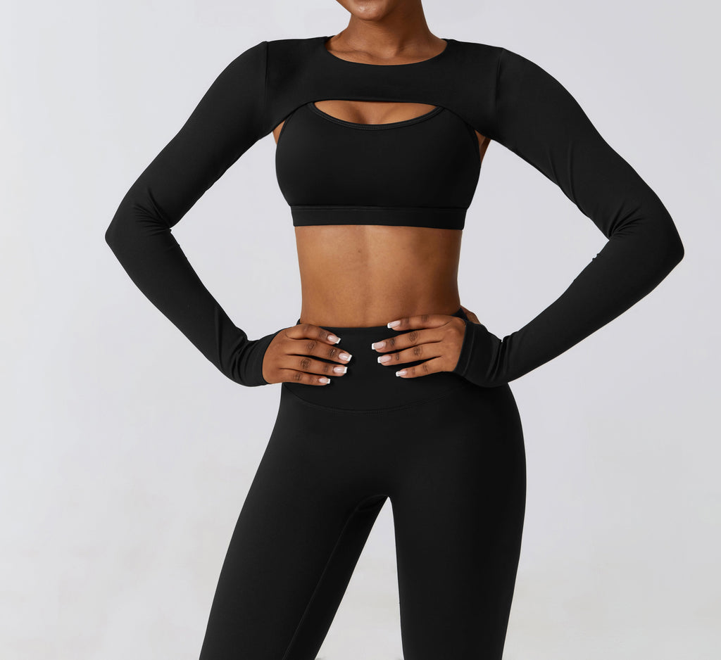 Hot Set: Shrug, Bra and Leggings