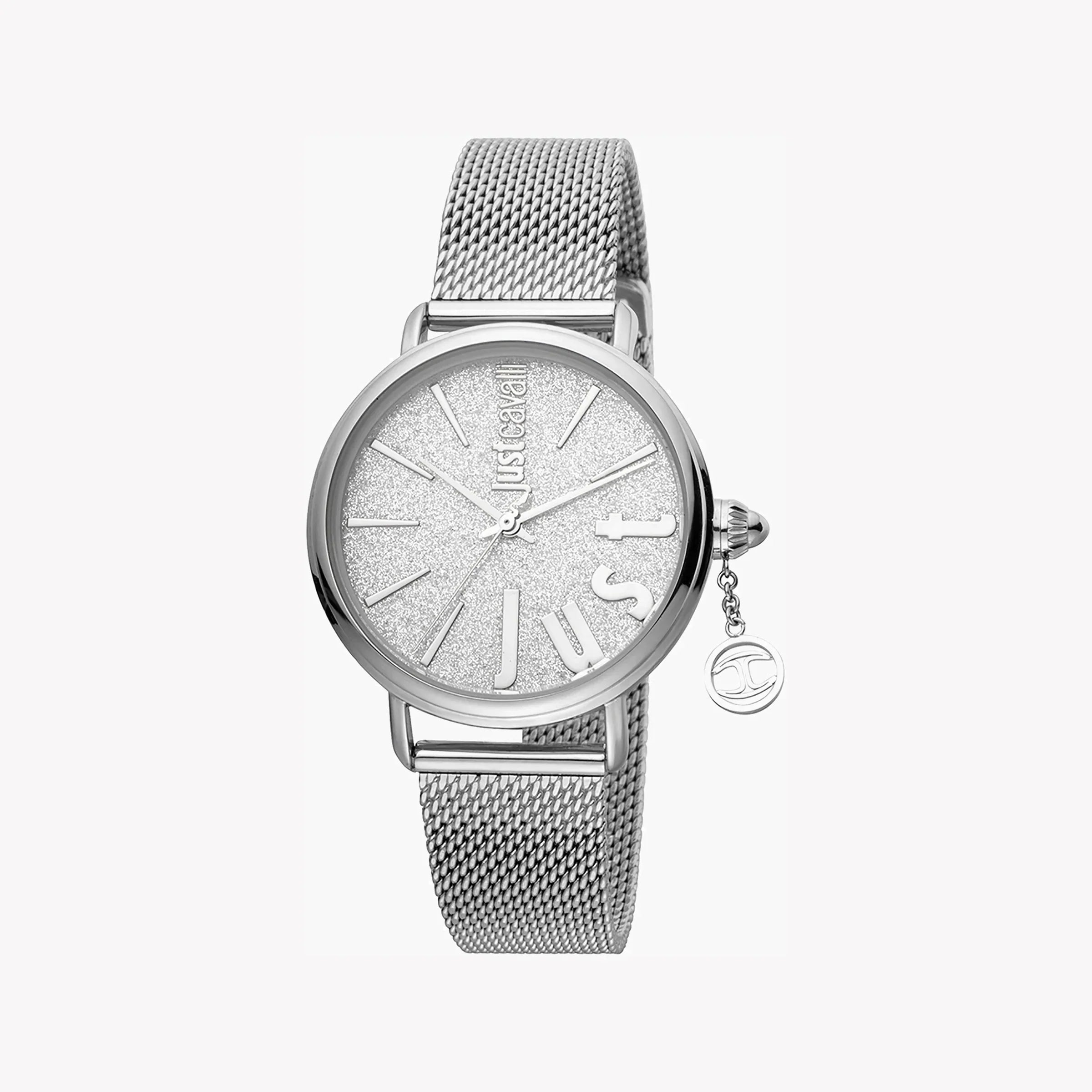 Just Cavalli Women's Silver Watch, Silver Dial | Jc1l119m0045