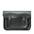 Handmade Leather Satchel - Ivy Green
