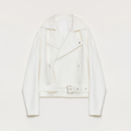 "Modern Past" practical personality linen draped trapezoidal jacket