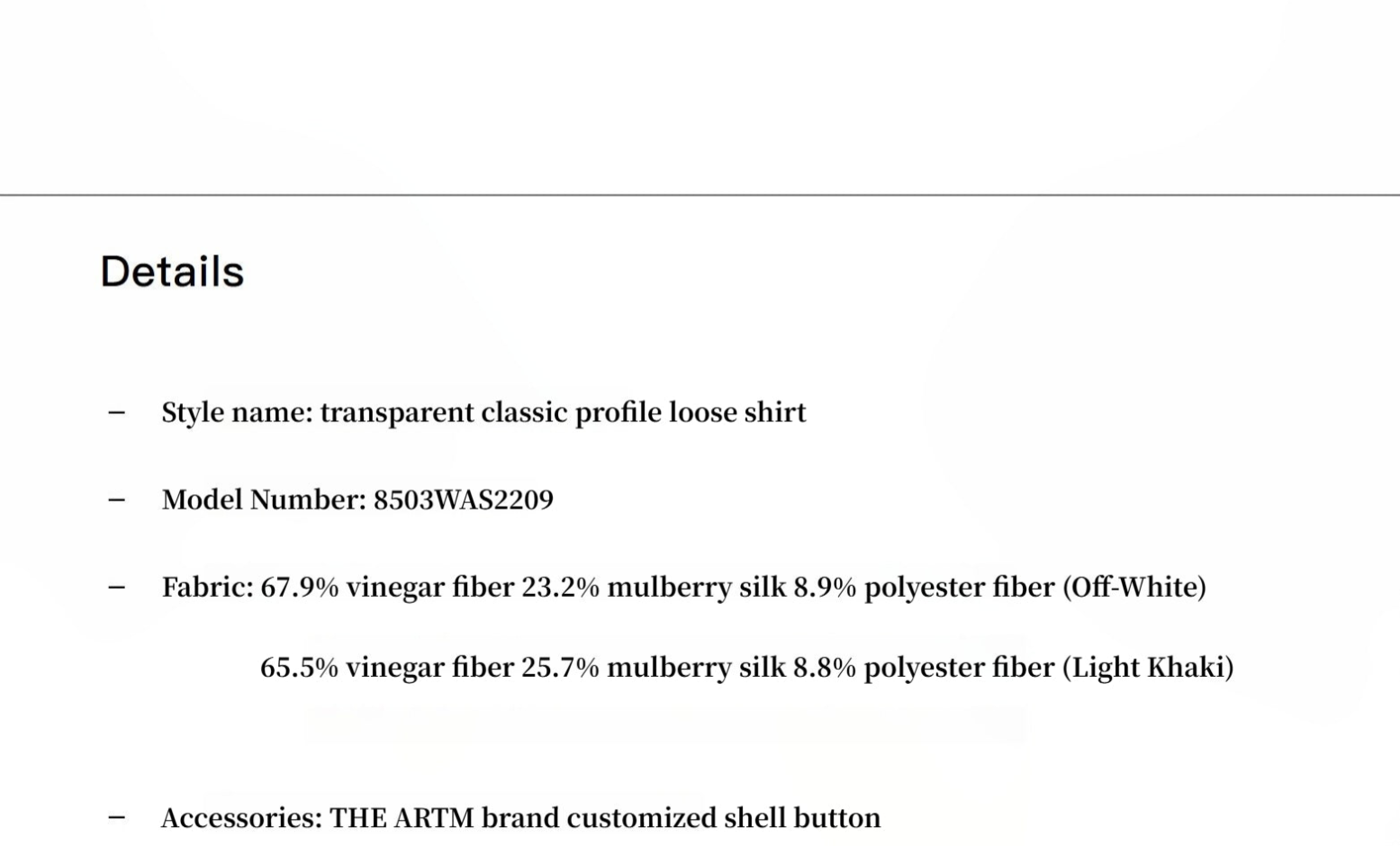 Classic silhouette mulberry silk acetate transparent smooth and loose multi-color spring and summer shirt for women