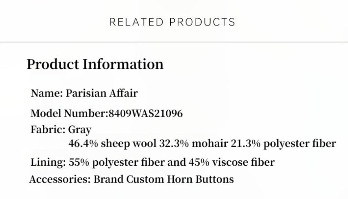 "Parisian Affair"Circle Long Fur Toggle Coat for Women