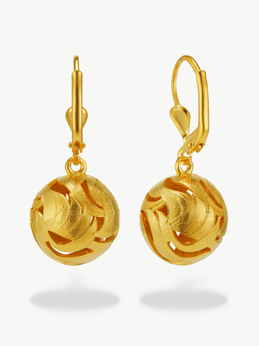 Gold Vermeil Drop earrings – Day | No More Nobody