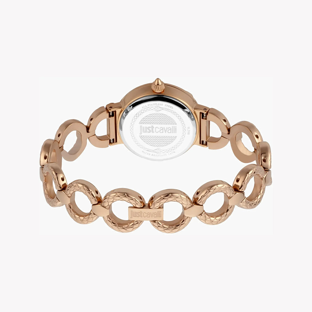Just Cavalli Women's Rose Gold Watch, Rose Gold Dial | Jc1l206m0045