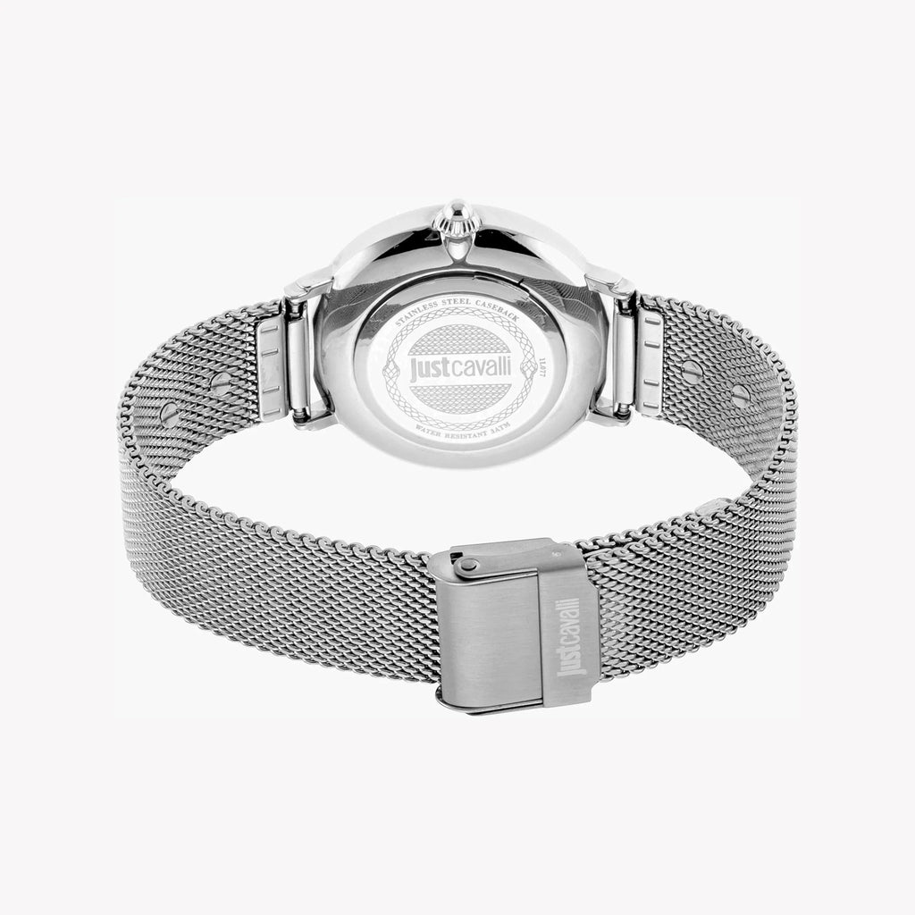 Just Cavalli Women's Silver Watch, Elegant Design | Jc1l077m0055