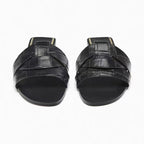 European and American style women's shoes, flat sandals, comfortable outer wear, simple style women's shoes