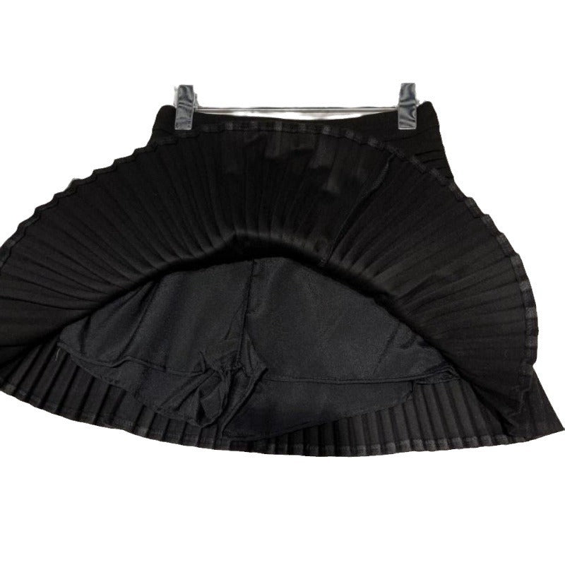 Korean style design, niche pleated skirt, A-line slimming temperament, high waisted short skirt