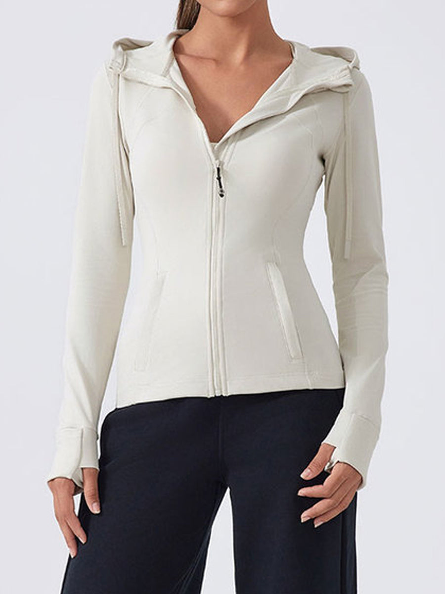 BareWarm Sculpt Hooded Jacket