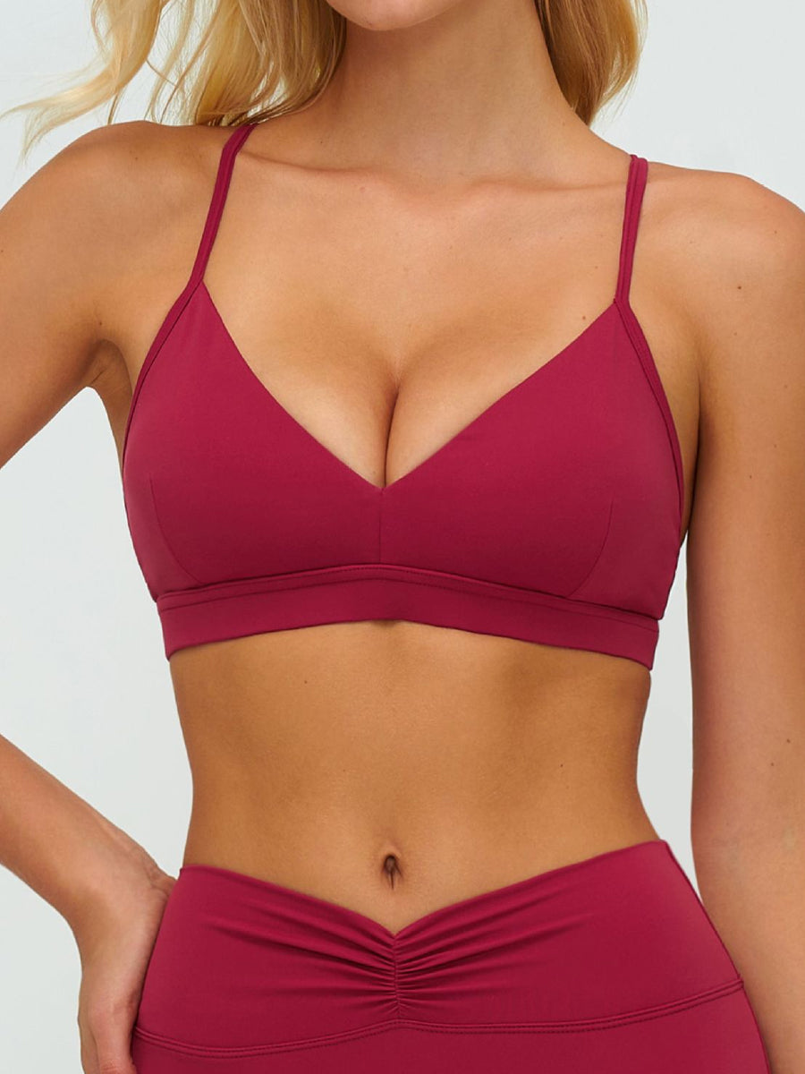 SoftV Y-Back Sports Bra