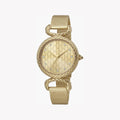 Just Cavalli Women's Gold Watch, Champagne Dial | Jc1l148m0225