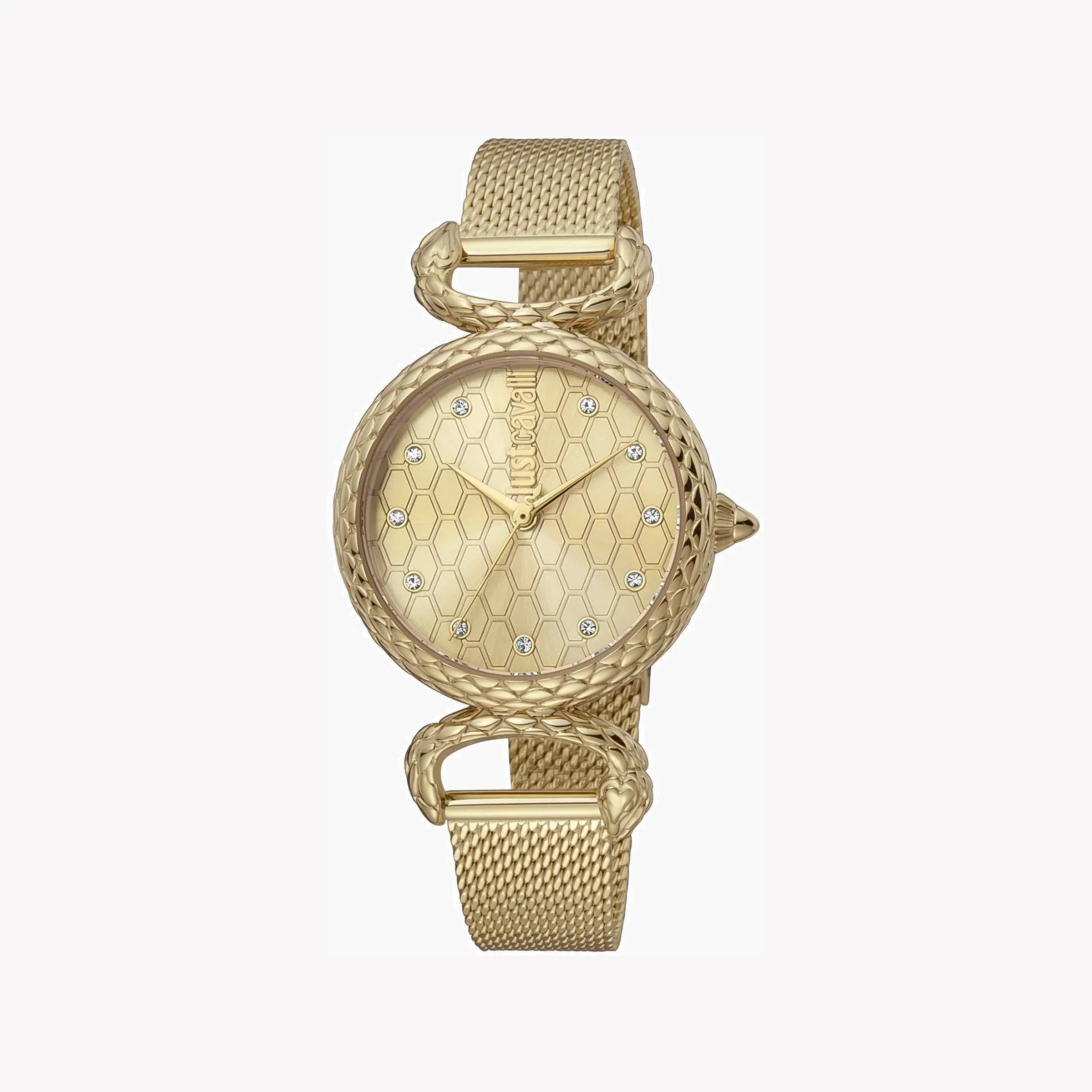 Just Cavalli Women's Gold Watch, Champagne Dial | Jc1l148m0225