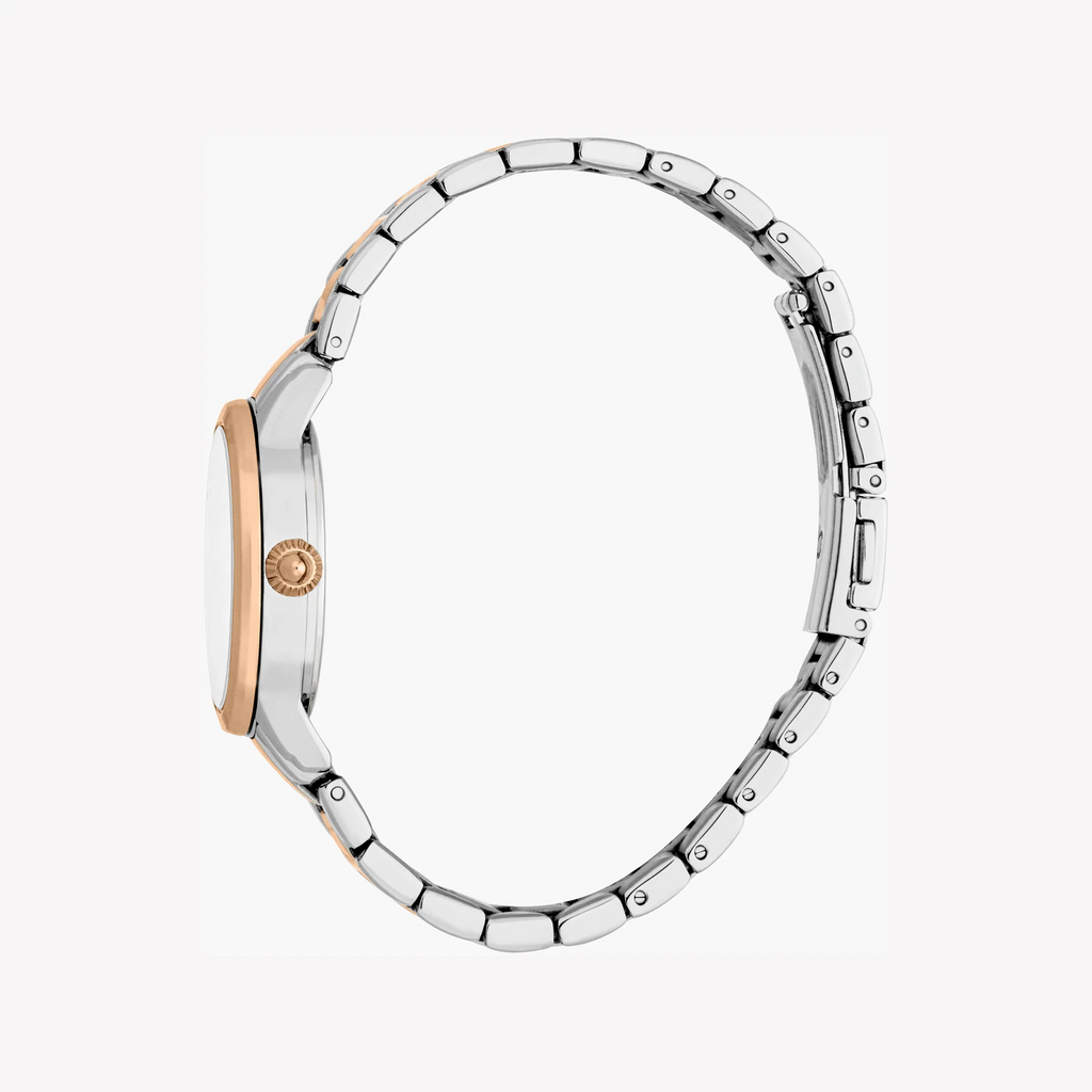 Just Cavalli Women's Two-Tone Watch, Silver Dial | Jc1l334m0105