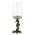 Set of 2/Set of 4 - Seahorse Wine Glasses