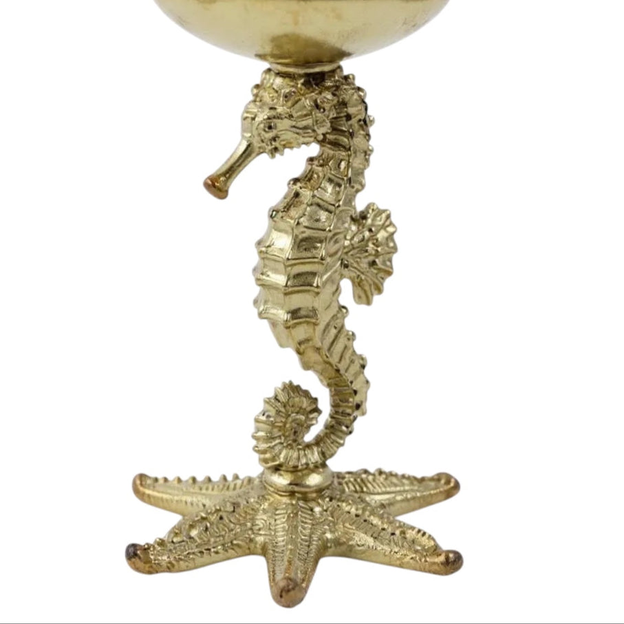 Set of 2/Set of 4 - Seahorse Wine Glasses