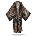 Fierce Leopard Print Boho Kaftan-2