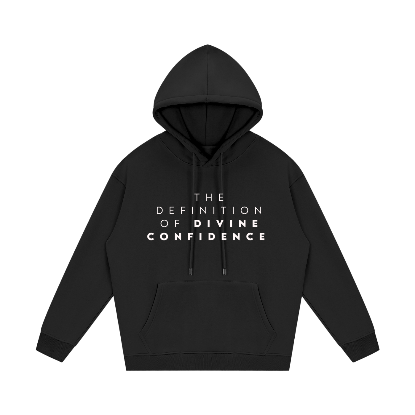 The definition of divine confidence Fleece Hoodie