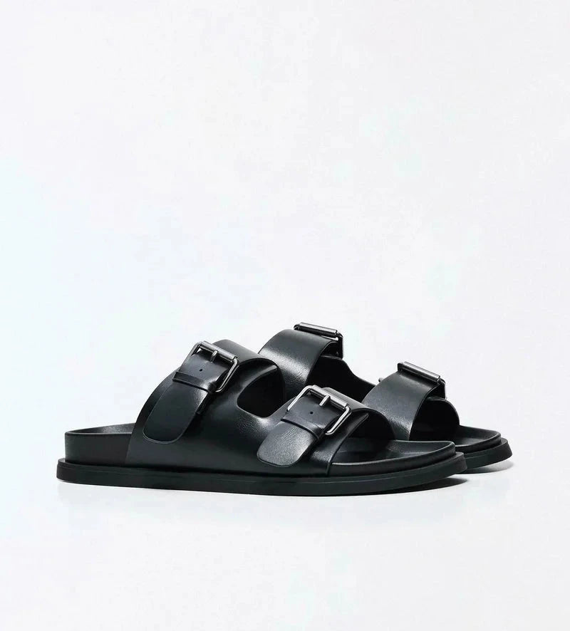 Leather Cowhide Sandals