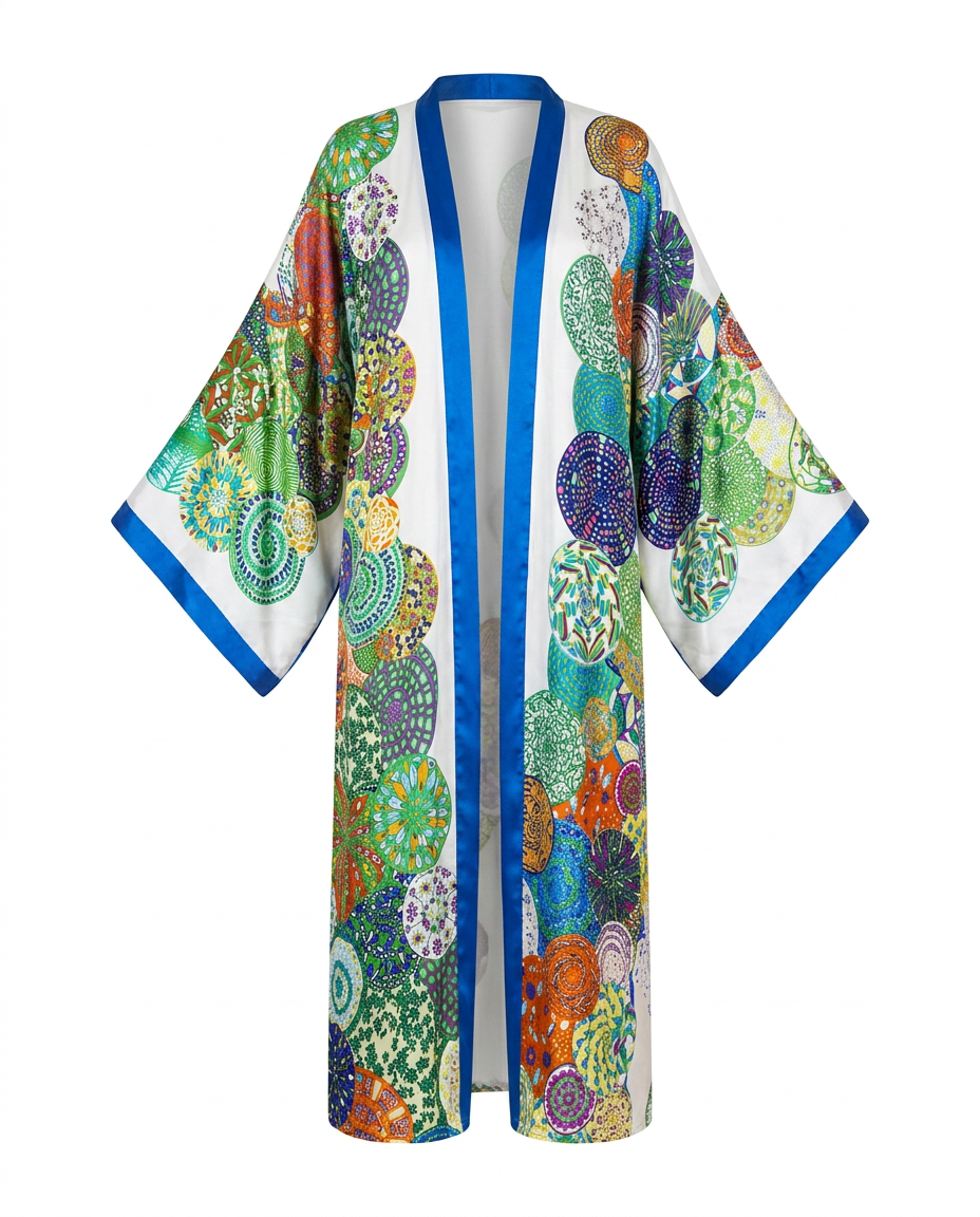 Vivacious Printed Boho Kaftan-1