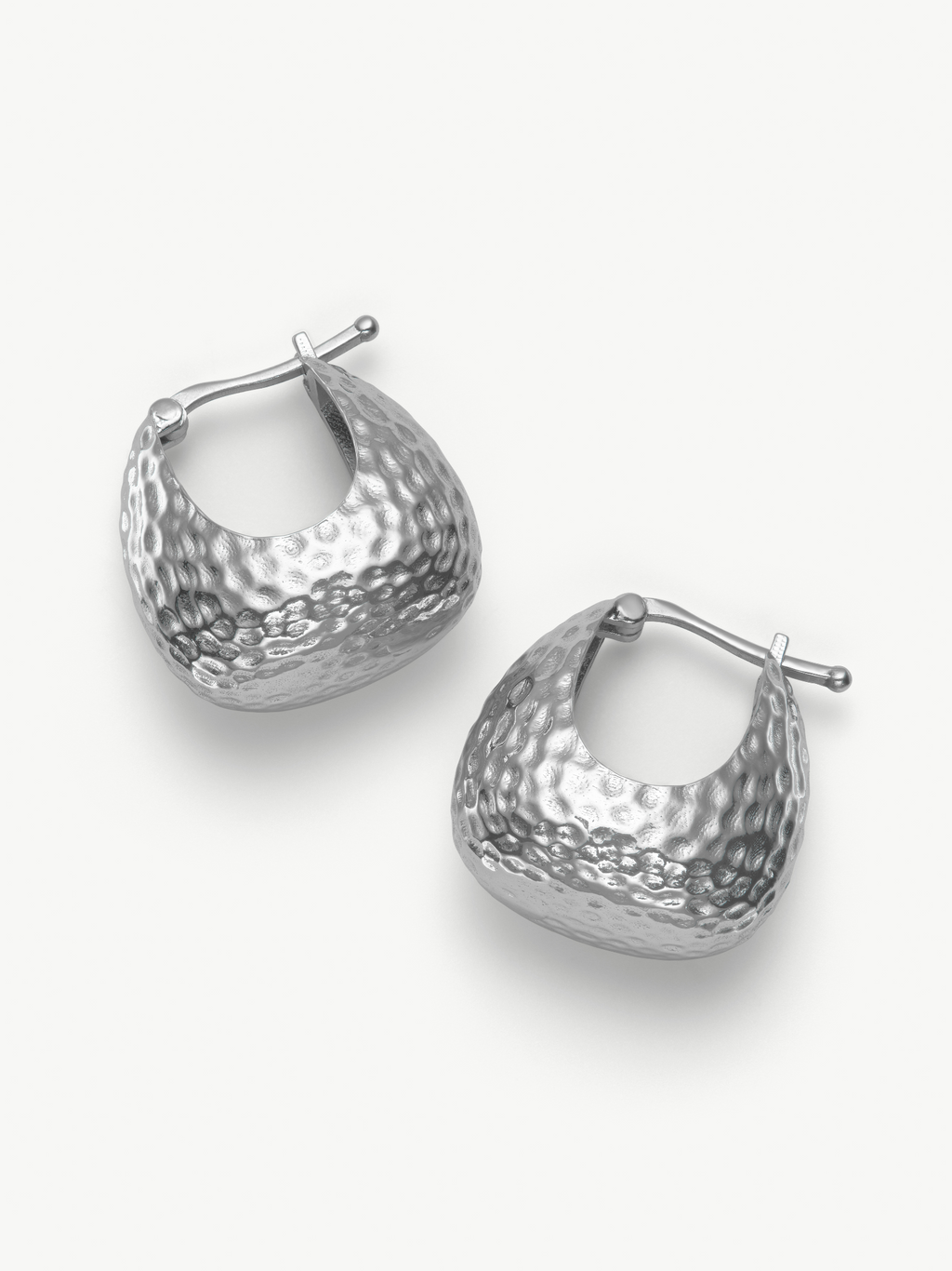 Sterling Silver Hoop Earrings – Jude | No More Nobody