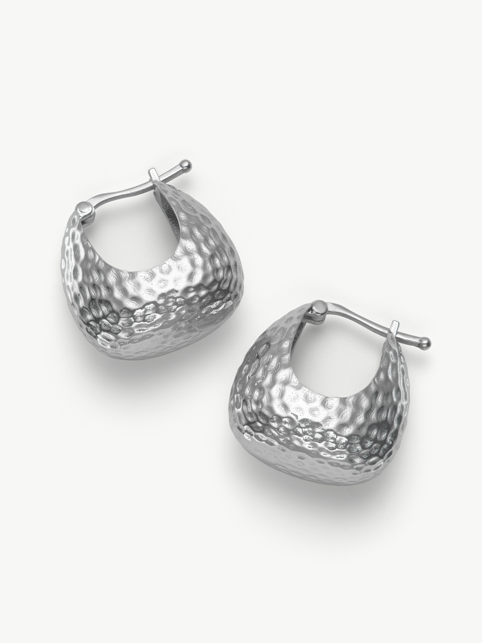 Sterling Silver Hoop Earrings – Jude | No More Nobody