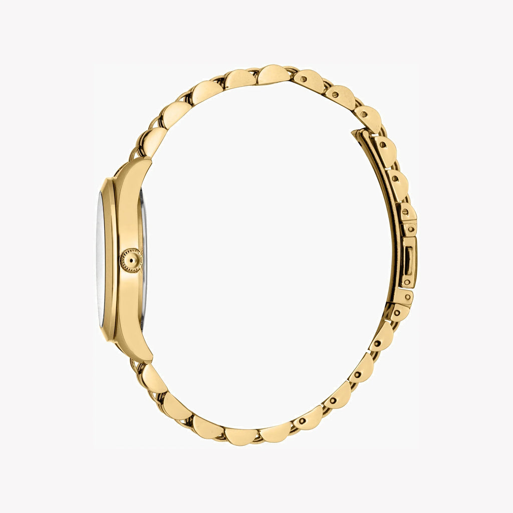 Just Cavalli Women's Gold Stainless Steel Watch, Silver Dial | Jc1l210m0455