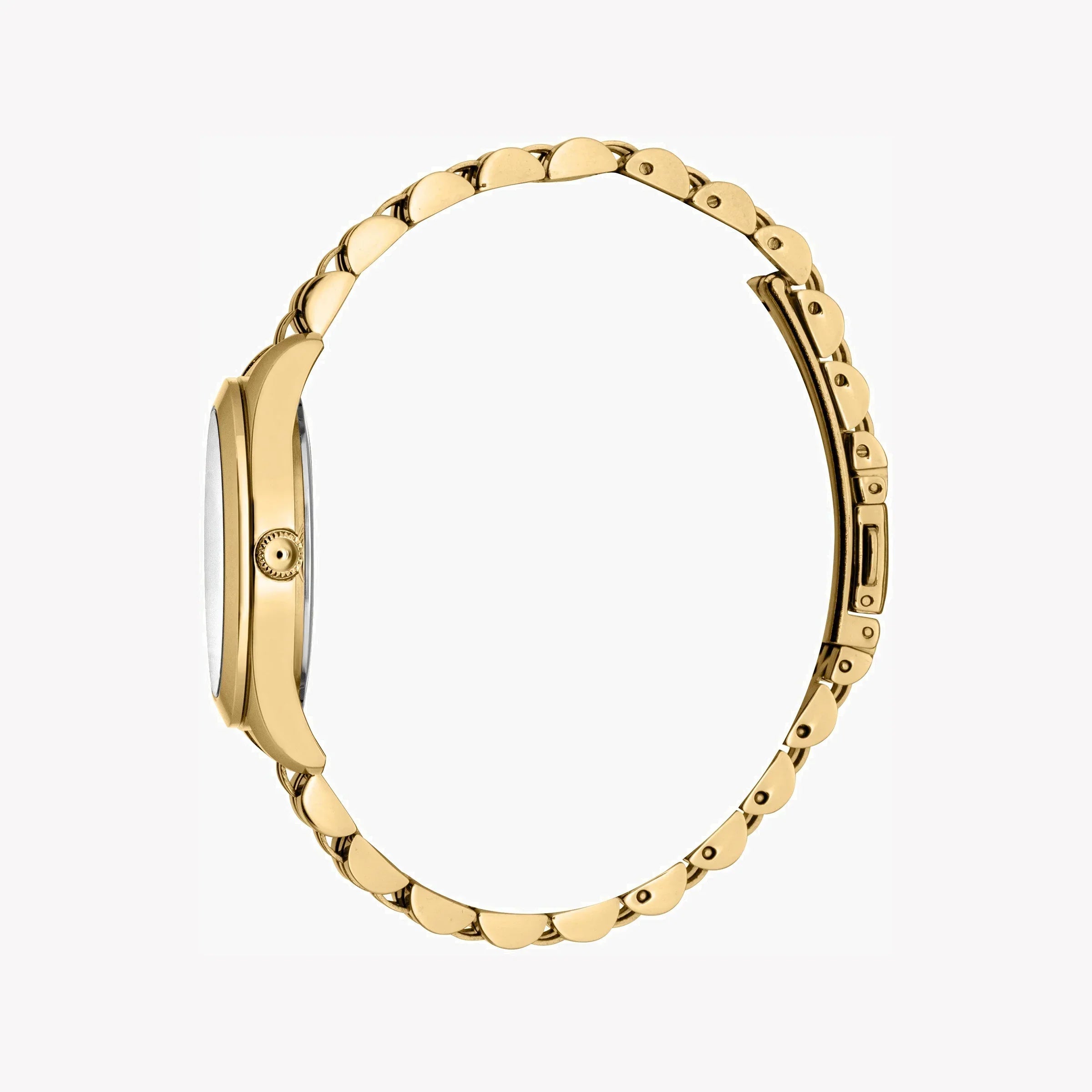 Just Cavalli Women's Gold Stainless Steel Watch, Silver Dial | Jc1l210m0455