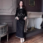 Fashionable  Chic Suit Set for Women Elegant Design Autumn/Winter Seasonal Wear