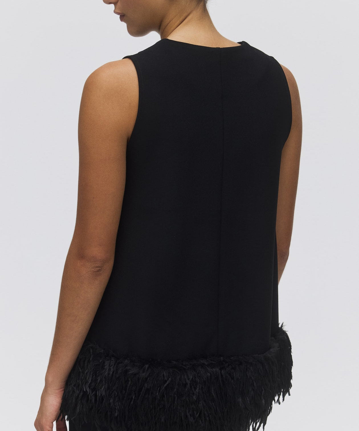 Ostrich feathers Top