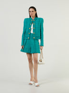 Tweed Bodycon Blazer