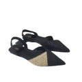 Flat Sandals Woman Flat Slingback Shoes Pointed toe Designer Luxury Elegant Low heel