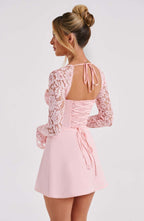 Bustier Lace long Dress