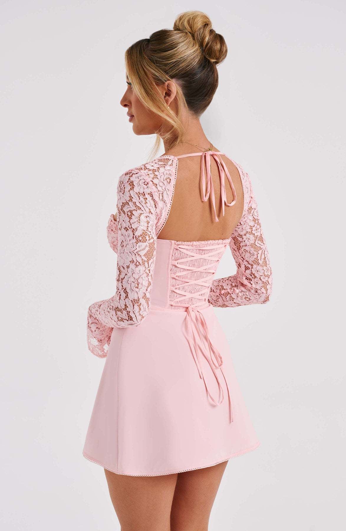 Bustier Lace long Dress